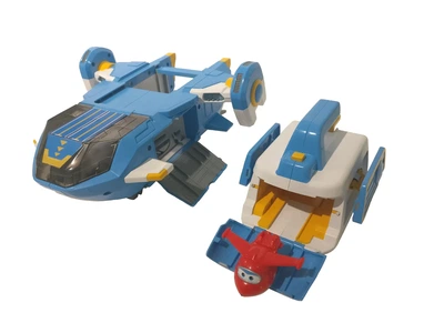Игровой набор Super Wings Воздушная База свет звук пластик трансформер от 3 лет