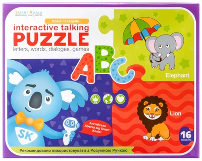 Аудио Пазл Smart Koala ABC интерактивный 56х42 см разноцветный