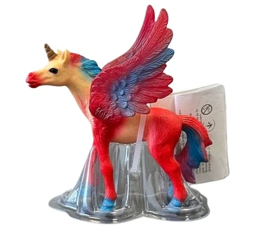 Фигурка Единорог с крыльями красный Dino Toys, 10 см
