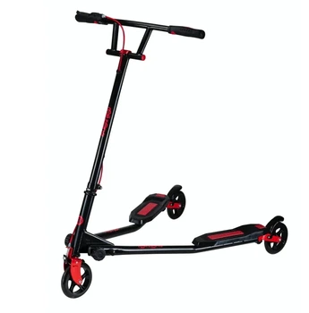 Трюковый самокат ROLLZONE Wiggler для детей, черный