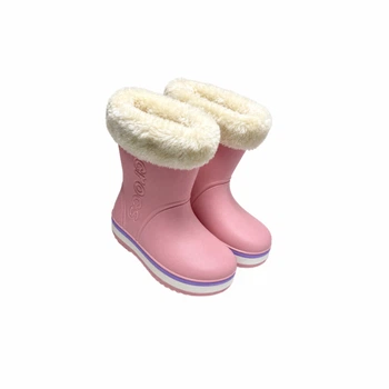 Чобітки пудрові з утеплювачем Crocs (5022-25) 40(р)