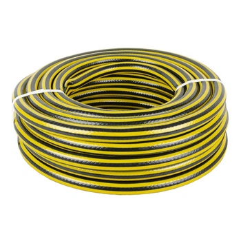 Шланг садовый для полива MASTERTOOL "PCHELKA". ¾", 20 м. Black and Yellow (92-1066) 4656155
