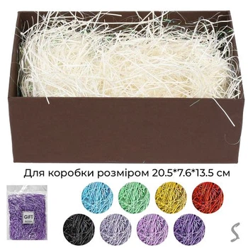 Декоративний наповнювач для подарункових коробок 30г Stenson R96460