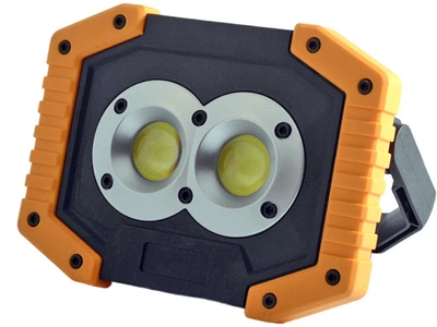 Прожектор LED 5W 2COB 420Lm 6500K IP44 жовто-чорний/ LMP82 (гарантія 180 днів)