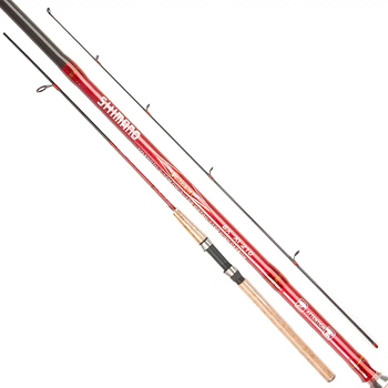 Спиннинг Shimano High Carbon 2.1 м тест 3–15 г, штекерный, быстрого стороя для ловли судака и окуня