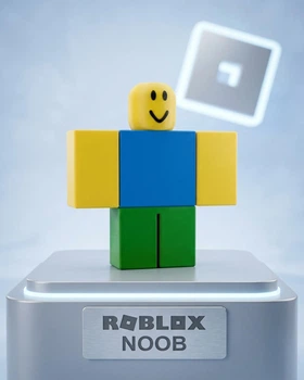 Фигурка Roblox Noob | Роблокс нуб / нубик с подвижными частями