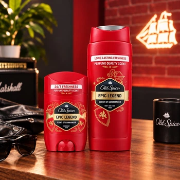 Подарунковий набір OLD SPICE Epic Legend (дез. 50мл + Гель для душа 250мл)
