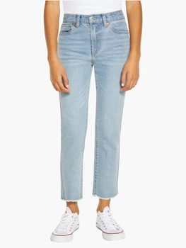 Подростковые джинсы для девочки Levi's 875325651 140-146 см Голубые (1159847142)