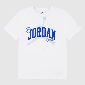Подростковая футболка для мальчика Nike 820394137 (XL) 158-170 см Белый/Голубой (1159848613)