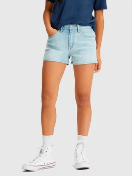 Подростковые джинсовые шорты для девочки Levi's 776689348 146-152 см Голубые (1159862318)