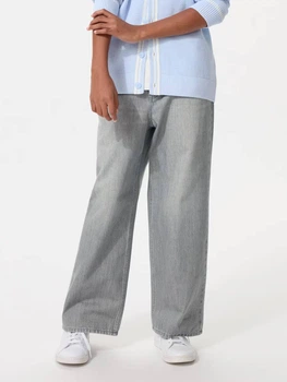 Підліткові джинси для дівчинки Uniqlo 898460633 152 см Сірі (1161969165)