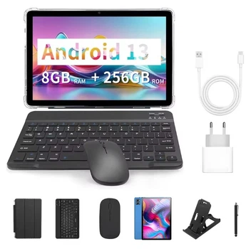 Планшет BDF Y7 5G 8/256GB, 10.1, blue, Dual SIM, 8000mAh + чохол, стилус, клавіатура, миша