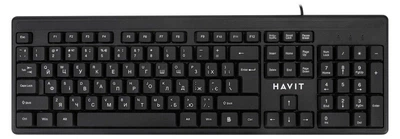 Дротова клавіатура Havit HV-KB2001 USB Black