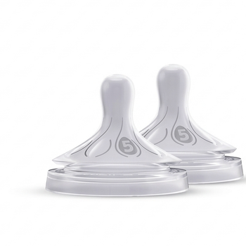 Пустышки Philips AVENT Natural Sucking Teat силиконовые ортодонтические 6+ месяцев, 2 шт.