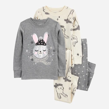 Набор детских пижам 2 шт для девочки Carter's 274698491 98-104 см Разноцветный (1159846596)