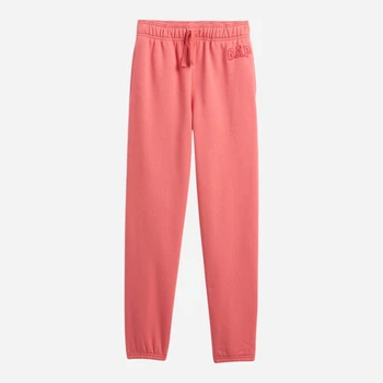 Подростковые теплые спортивные штаны-джоггеры на флисе GAP 765273068 152 см Розовые (1159845978)