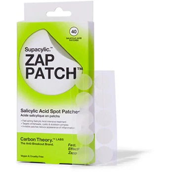 Пластыри от прыщей Carbon Theory Supacylic. Zap Patch Salicylic Acid