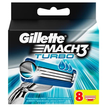 Сменные кассеты для бритья Gillette Mach 3 Turbo