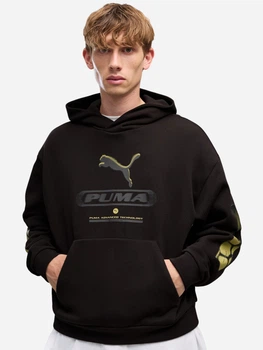 Худі чоловіче Puma Sport Street Boxy Graph 694322-01 M Чорне (4070033381304)