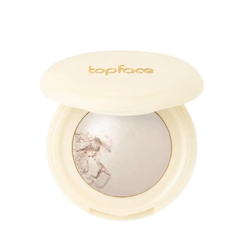 Хайлайтер запеченный для лица Topface ProHD Natural Glow (PT706), 004 Cool Reflect Золотистый
