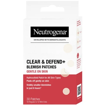 Пластыри для несовершенств кожи Neutrogena Sensitive Clear & Defend+