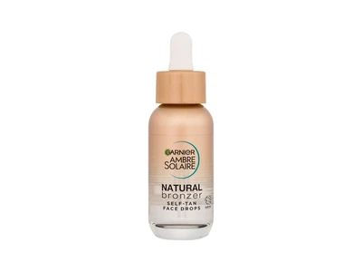 Капли для автозагара лица Garnier Ambre Solaire Natural Bronzer, 30 мл