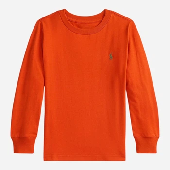 Підлітковий лонгслів Ralph Lauren 903744591 140 см Помаранчевий (1159848622)