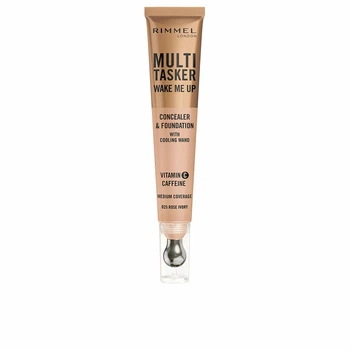 Консилер і тональний крем Rimmel London Multi Tasker Wake Me Up 025 Rose Ivory, 20 мл
