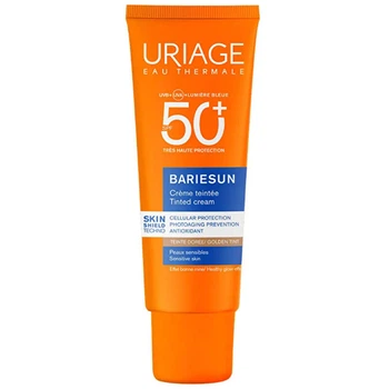 Тонирующий солнцезащитный крем Uriage Bariesun Gold SPF 50+, 50 мл