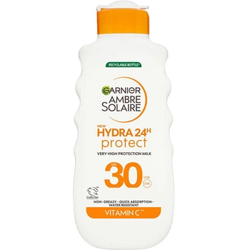 Молочко для загара Garnier Ambre Solaire Hydra 24h Protect High Protection SPF 30, 175 мл
