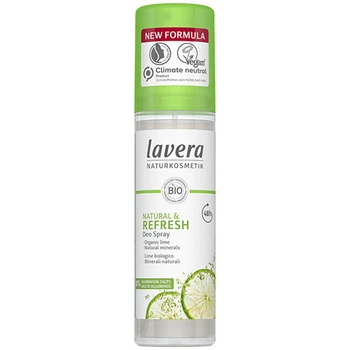 Дезодорант-спрей Lavera Refresh Deo Spray з ароматом лайма, 75 мл