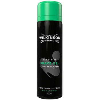 Гель для бритья Wilkinson Sword Sensitive, 200 мл