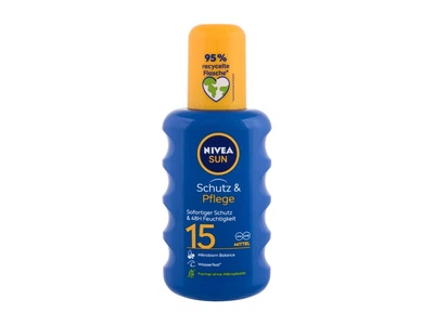 Увлажняющий солнцезащитный спрей Nivea Sun SPF 15, 200 мл