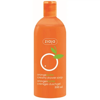 Кремовое жидкое мыло для душа Ziaja Orange Butter, 500 мл