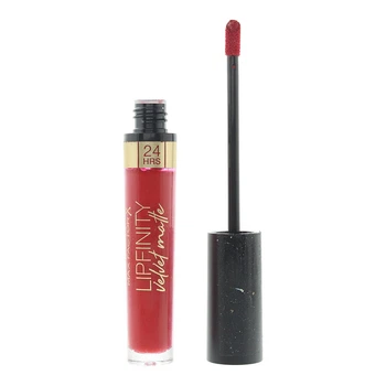 Матова рідка губна помада Max Factor Lipfinity Velvet Matte 025 Red Luxury, 3,5 мл