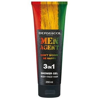 Гель для душа 3 в 1 Dermacol Men Agent Don't Worry Be Happy, 250 мл