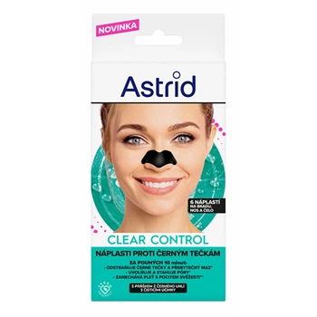 Пластирі проти чорних цяток Astrid Clear Control