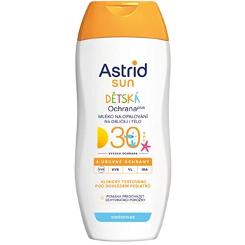 Молочко для загара для детей Astrid Kids Sun Milk SPF 30, 200 мл