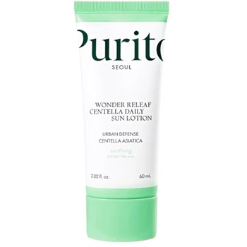 Солнцезащитное молочко для лица Purito Wonder Releaf Centella Daily Sun Lotion SPF 50+, 60 мл