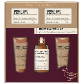 Подарунковий набір засобів для догляду за тілом Baylis & Harding Bergamot Body Care hemp & sandalwood
