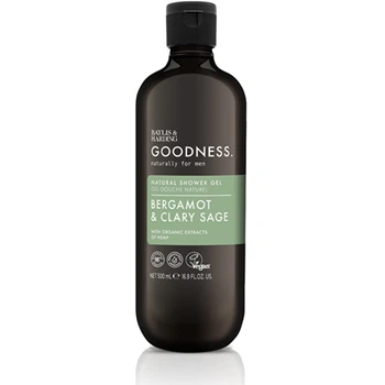 Мужской гель для душа Baylis & Harding Goodness Bergamot & Šalvěj, 500 мл