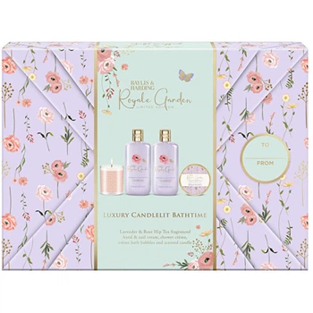 Набір засобів для догляду за тілом Baylis & Harding Lavender & rosehip tea