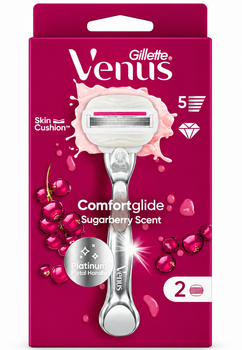 Бритва жіноча Gillette Venus Comfortglide Sugarberry з 2 касетами