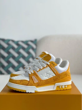 Кросівки Louis Vuitton Trainer Yellow Monogram 44