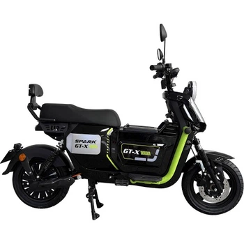 Велосипед с электродвигателем SPARK GT-X 16" 72V/1500W/20Ah LiFePO4 черный
