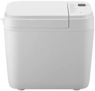 Хлебопечь Panasonic 550 Вт, 21 программа, максимальный вес 125 кг, прямоугольная форма, пластиковый корпус, белый цвет