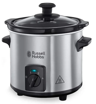 Повільноварка Russell Hobbs CompactHome 145 Вт 2 л механічна сіра