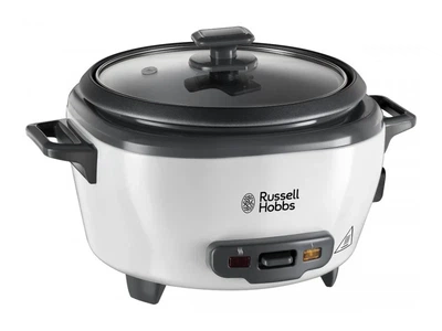 Рисоварка Russell Hobbs Medium 300 Вт 1,4 л сіро-чорна знімна кришка