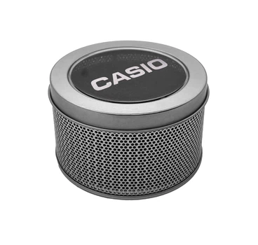 Бокс металевий круглий Casio для зберігання годинника