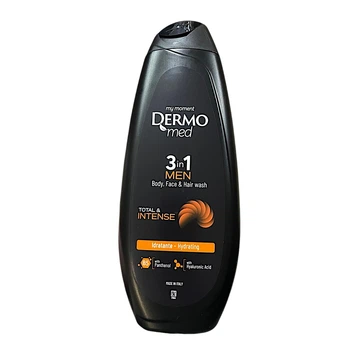 Гель для душу DERMO med чоловічий Зволожуючий 3 в 1 450 мл 3360